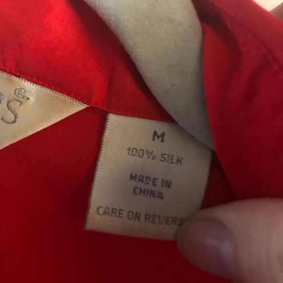 1990s Partners by Mervyn’s Washable Silk Top- 832 $35 or $30 w/offer - Picture 3 of 4